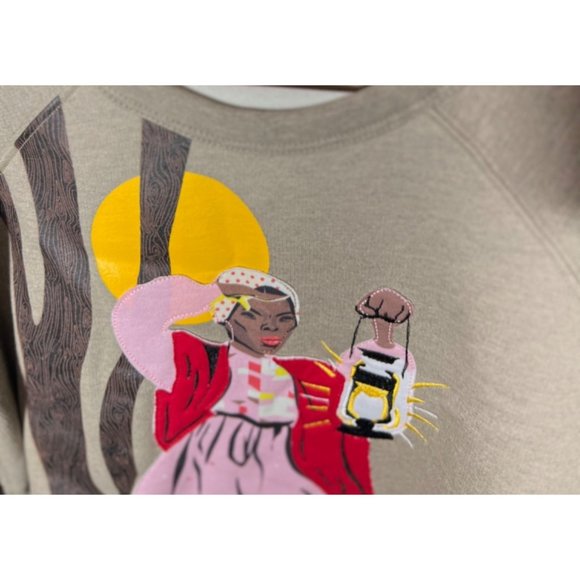 Piccolina 12 NWT Harriet Tubman Embroidered Trailblazer Sweatshirt RETIRED - Picture 2 of 5